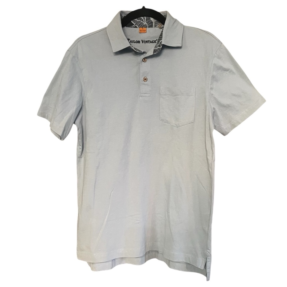 Tailor Vintage Polo Light Blue Size S